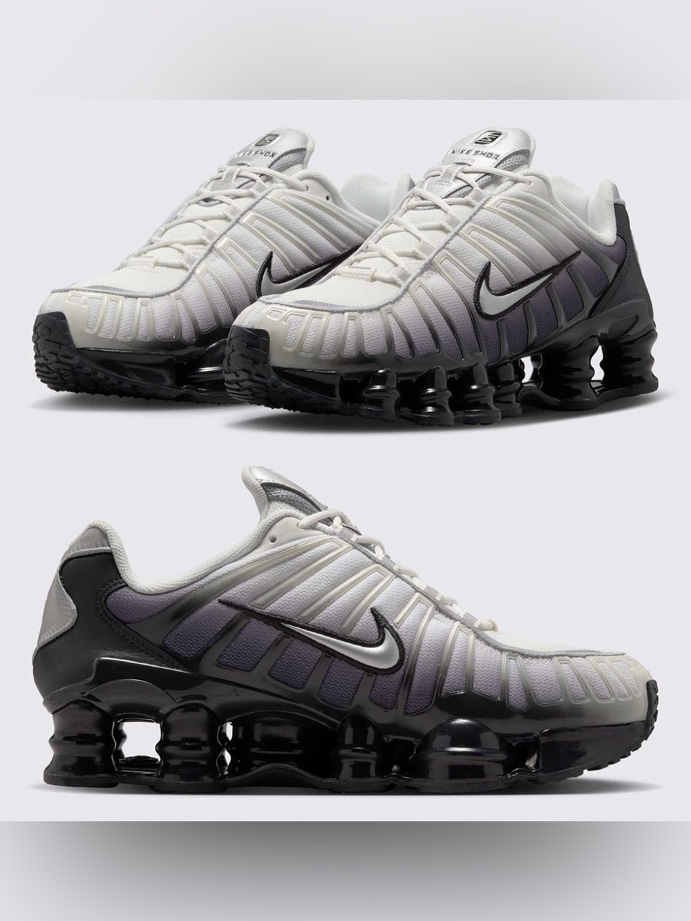 Nike Shox TL 💅 Off Noir Black Phantom Gradient IB7705-001 Women’s Size 6.5 NEW